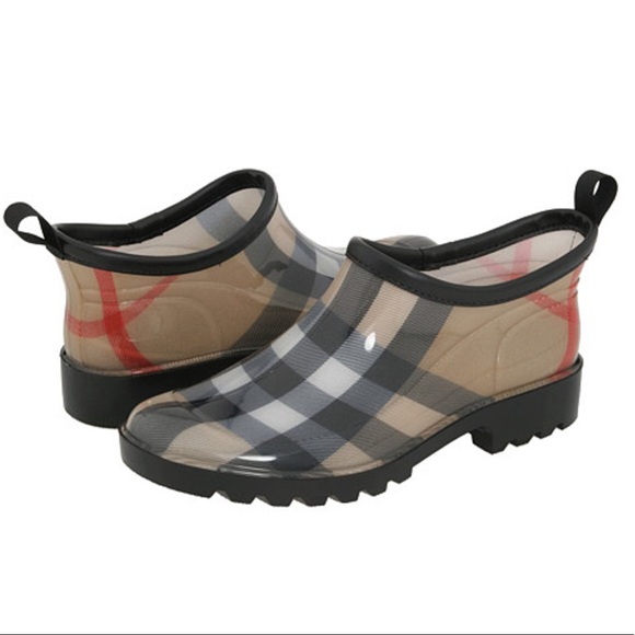 burberry rain booties